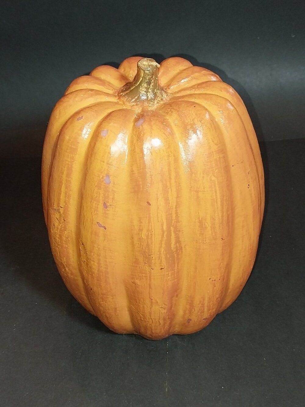 Pottery Barn LARGE PUMPKIN CANDLE 180 Hours Burn